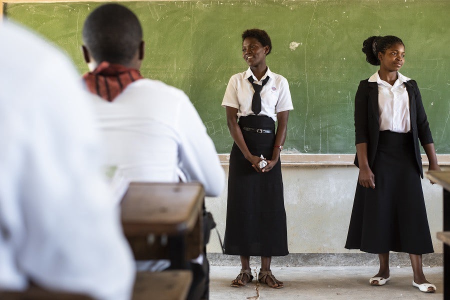 Peer Educators pave the way to a brighter future for girls in Mozambique
