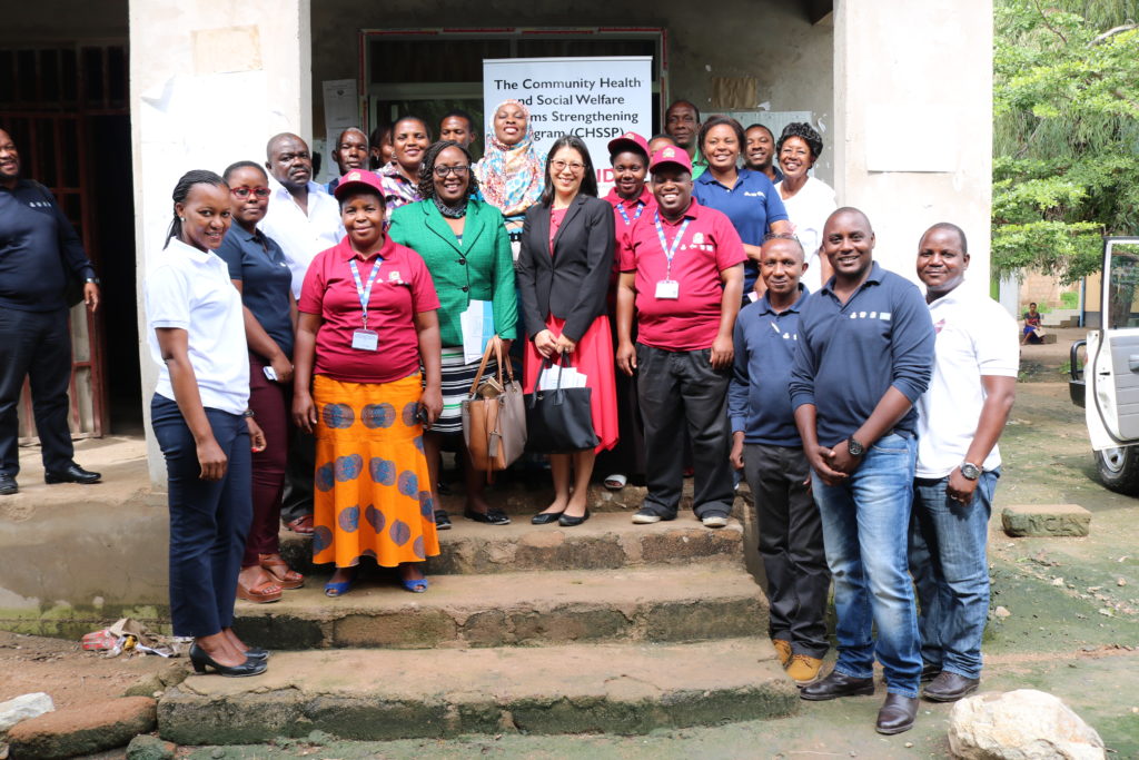 The Community Health and Social Welfare Systems Strengthening Program supports the government of Tanzania to strengthen the country’s health system.