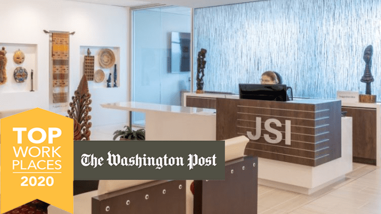JSI is a Washington Post “Top Workplace” for 2020