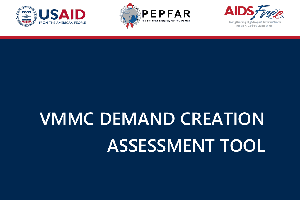 Cover of VMMC Demand Creation Assessment Tool