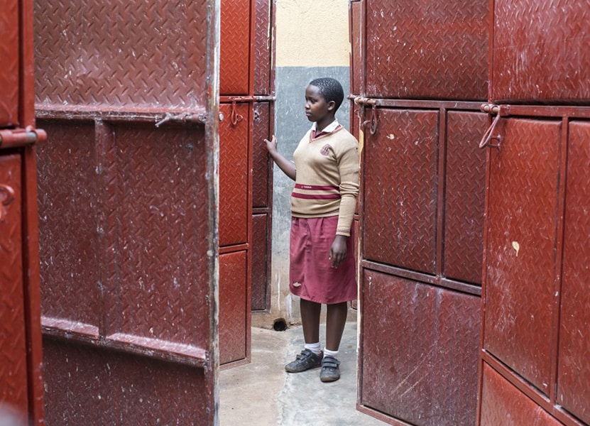 Support for the Menstrual Hygiene Helps Girls Stay in School and Reduce Their Risk of HIV Infection
