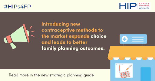 New Resource: Contraceptive Method Introduction to Expand Choice