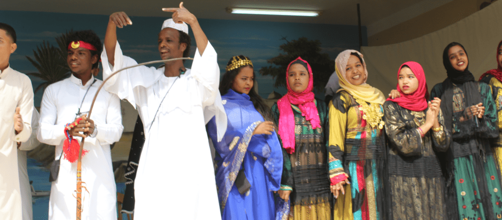 Youth in Aswan putting on a play about family planning