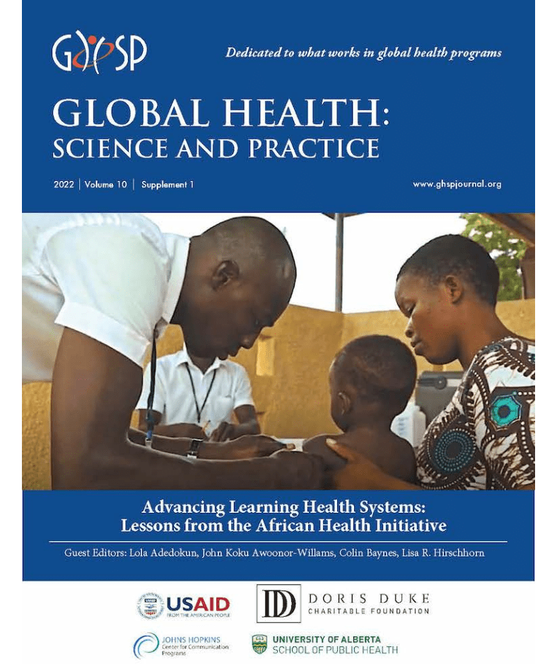 Ethiopia Data Use Partnership Staff Author Several Articles in a New Global Health: Science and Practice Supplement