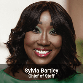 Sylvia Bartley, Chief of Staff