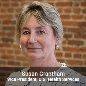 Sue Grantham, VP US Health Services