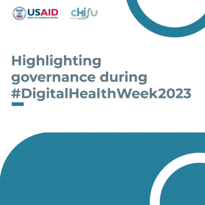 Highlighting governance during #DigitalHealthWeek2023