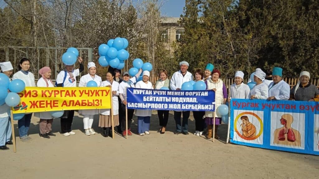 World TB Day Celebration in Kyrgyzstan