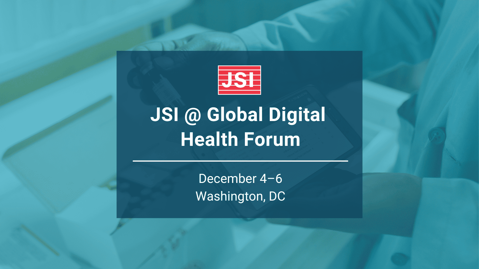 Experience JSI at Global Digital Health Forum 2023