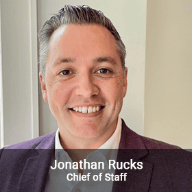 Jonathan Rucks, Chief of Staff at JSI