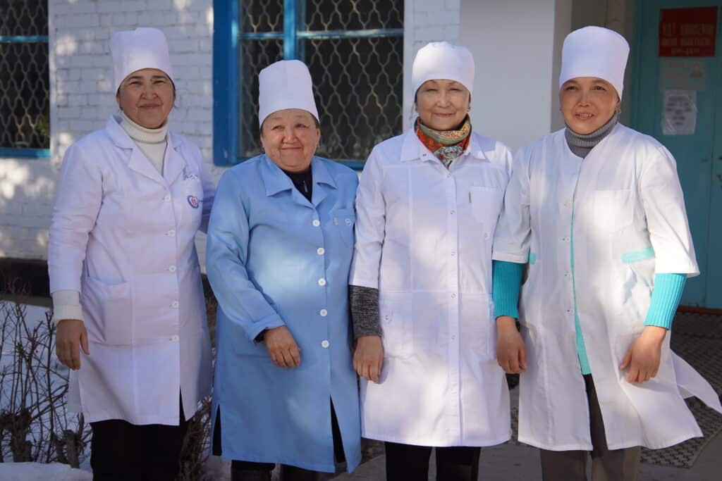 Primary health care providers from Kemin rayon of Chui Oblast strive to provide quality care and support to TB patients.